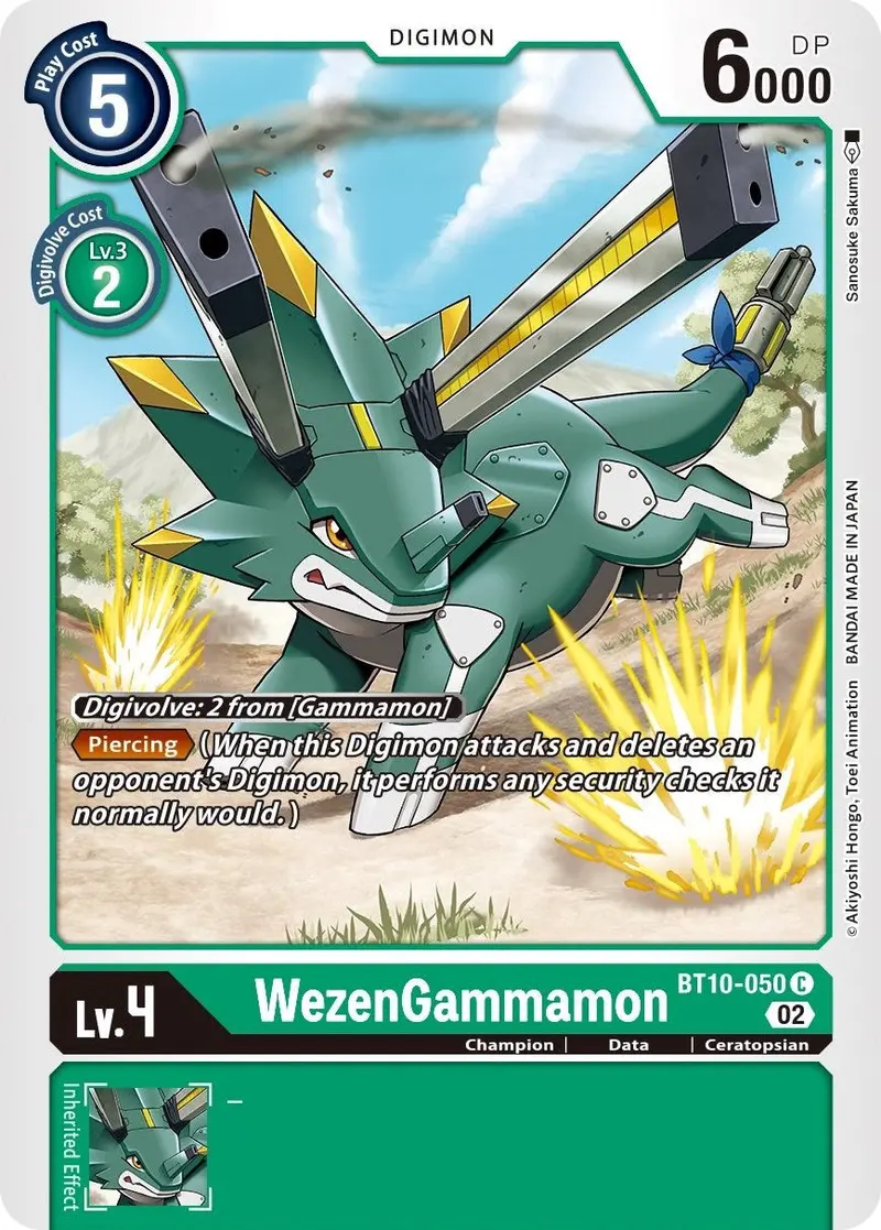 Wezengammamon [Bt10-050] [Xros Encounter] 1