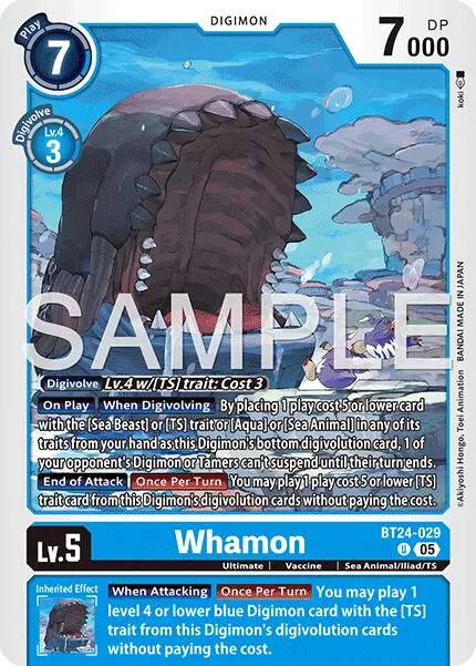 Whamon [Bt24-029] [Time Stranger] 1