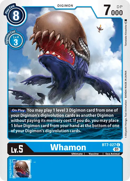 Whamon [Bt7-027] [Next Adventure] 1