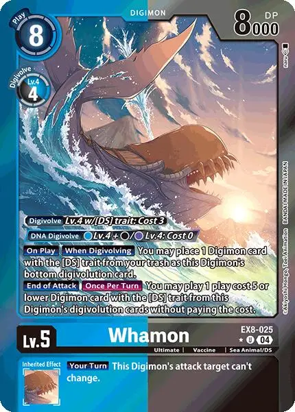 Whamon [Ex8-025] (Limited Foil) [Chain Of Liberation] 1