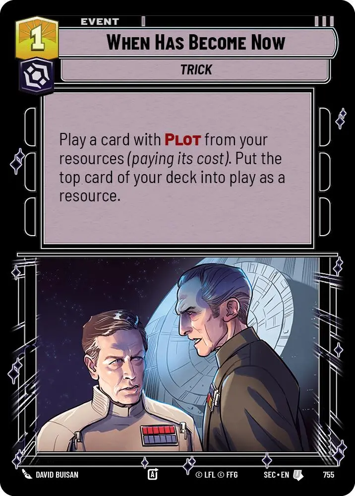 When Has Become Now (755) (Foil) (755) [Secrets Of Power] 1