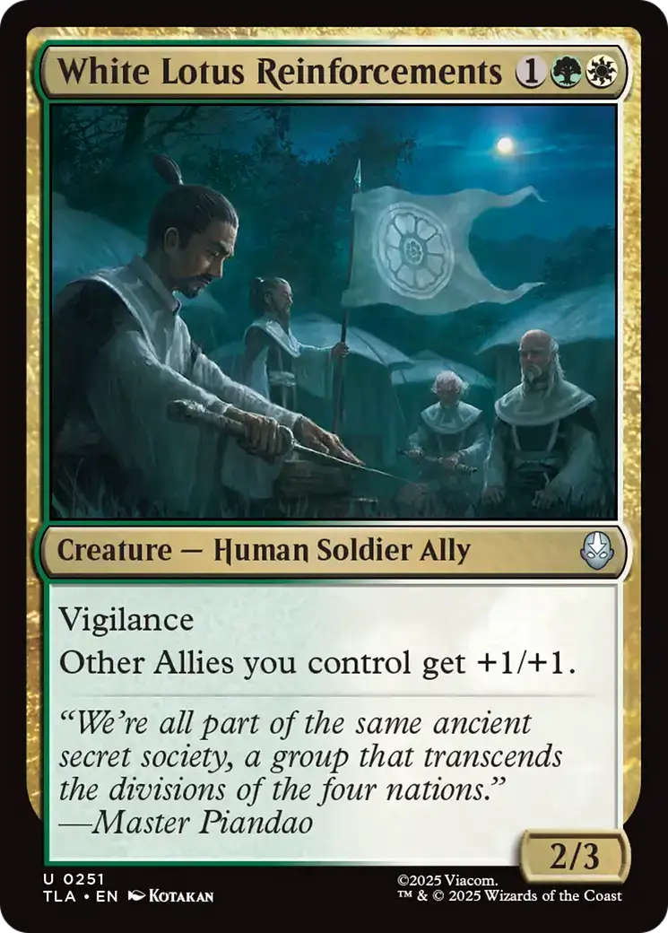 White Lotus Reinforcements [Avatar: The Last Airbender] 1