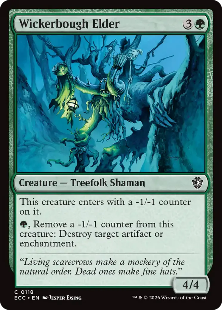 Wickerbough Elder [Lorwyn Eclipsed Commander] 1