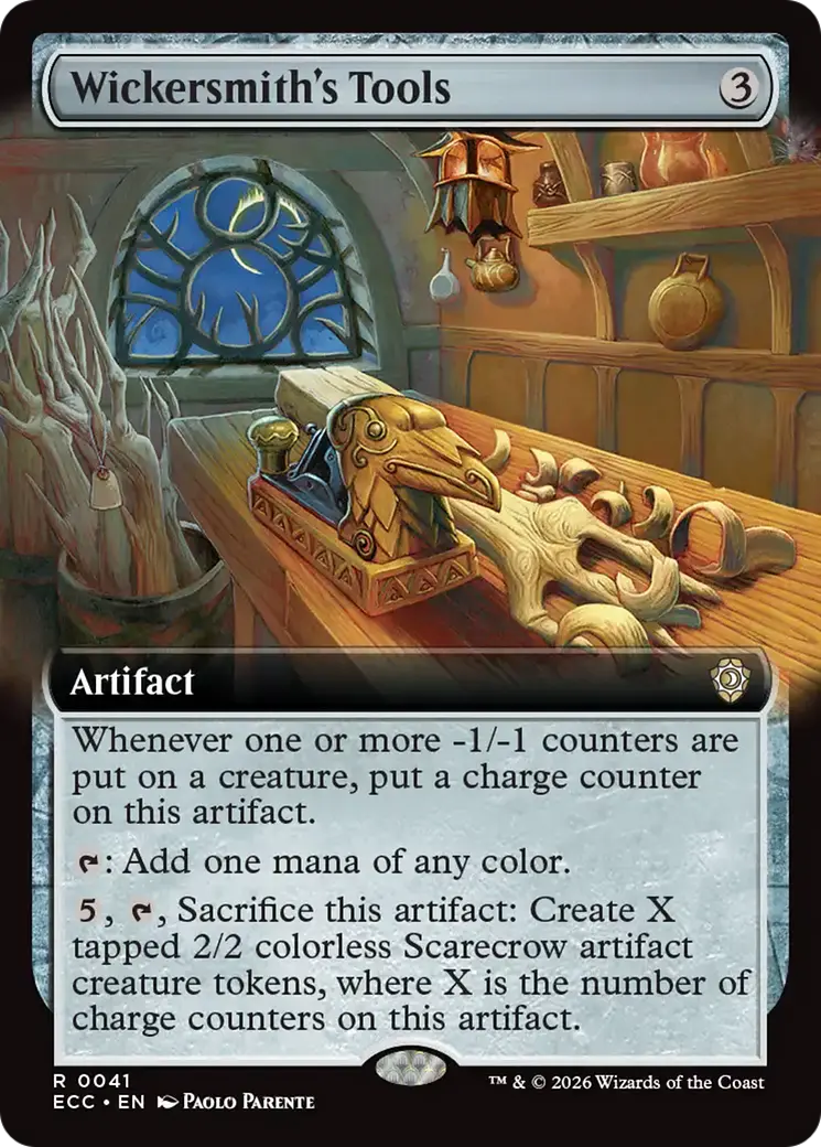 Wickersmith's Tools (Extended Art) [Lorwyn Eclipsed Commander] 1