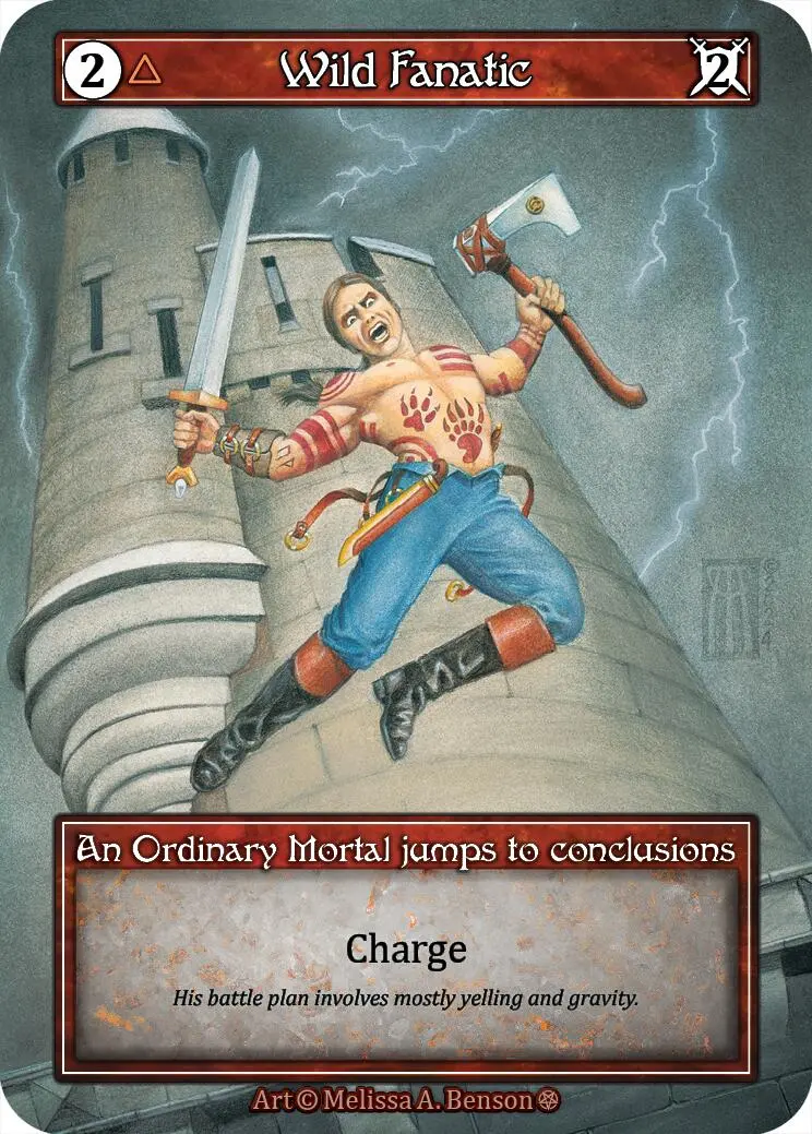 Wild Fanatic (Foil) [Gothic] 1