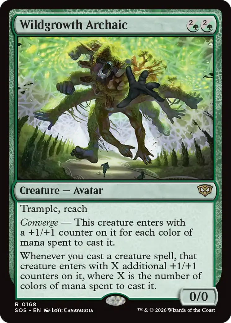 Wildgrowth Archaic [Secrets Of Strixhaven] 1