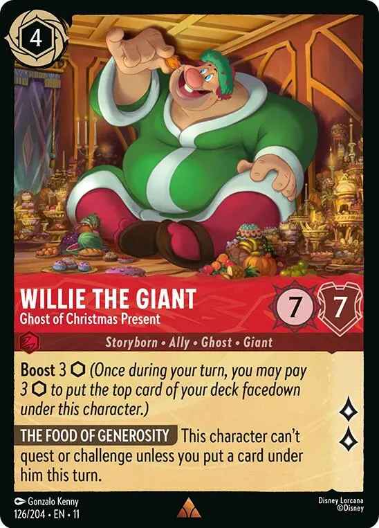 Willie The Giant - Ghost Of Christmas Present (126/204) [Winterspell] 1