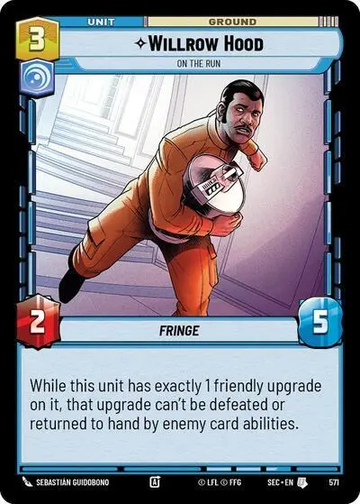 Willrow Hood - On The Run (571) (Foil) (571) [Secrets Of Power] 1