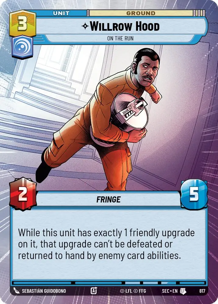 Willrow Hood - On The Run (Hyperspace Foil) (817) (817) [Secrets Of Power] 1