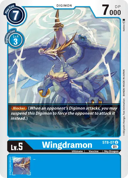 Wingdramon [St8-07] [Starter Deck: Ulforce Veedramon] 1
