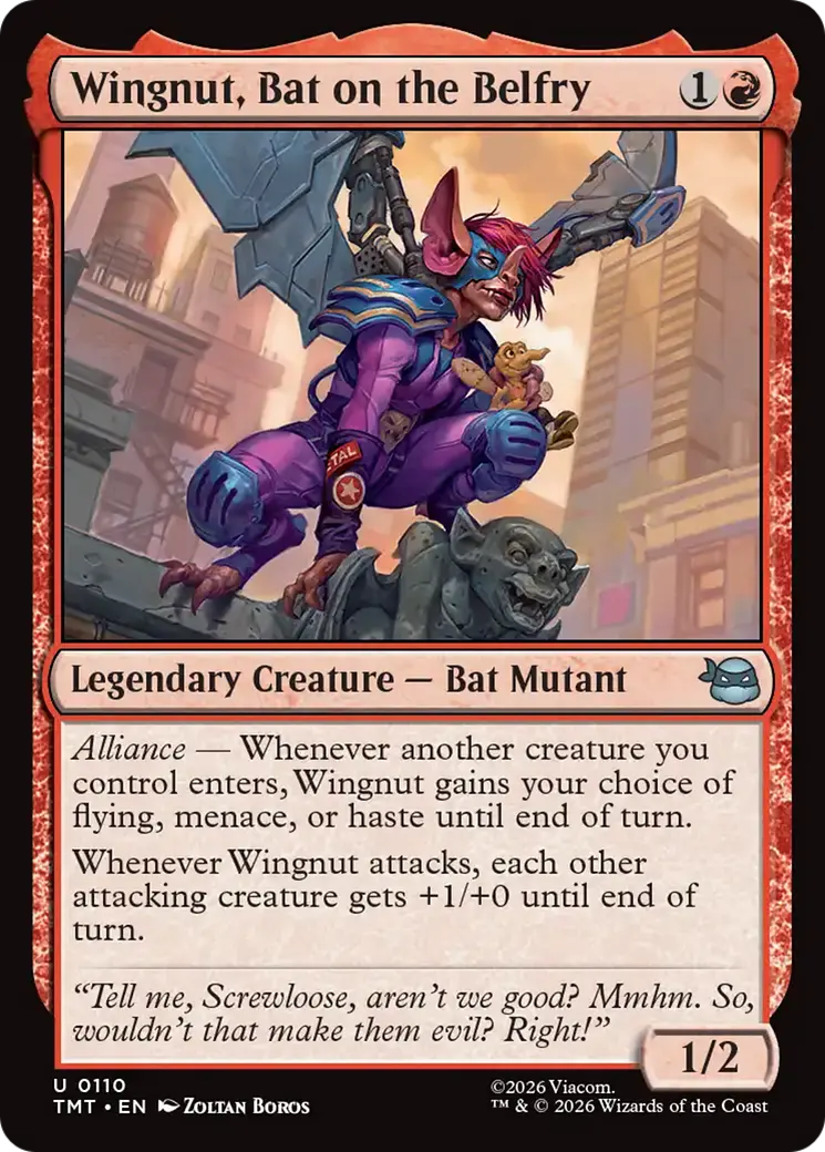 Wingnut, Bat On The Belfry [Teenage Mutant Ninja Turtles] 1