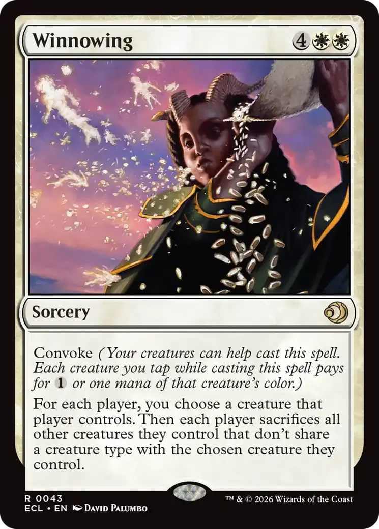 Winnowing [Lorwyn Eclipsed] 1
