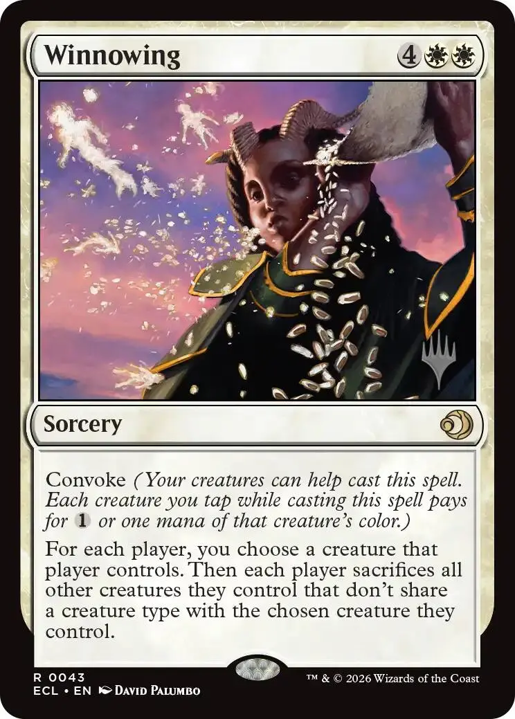 Winnowing [Lorwyn Eclipsed Promos] 1
