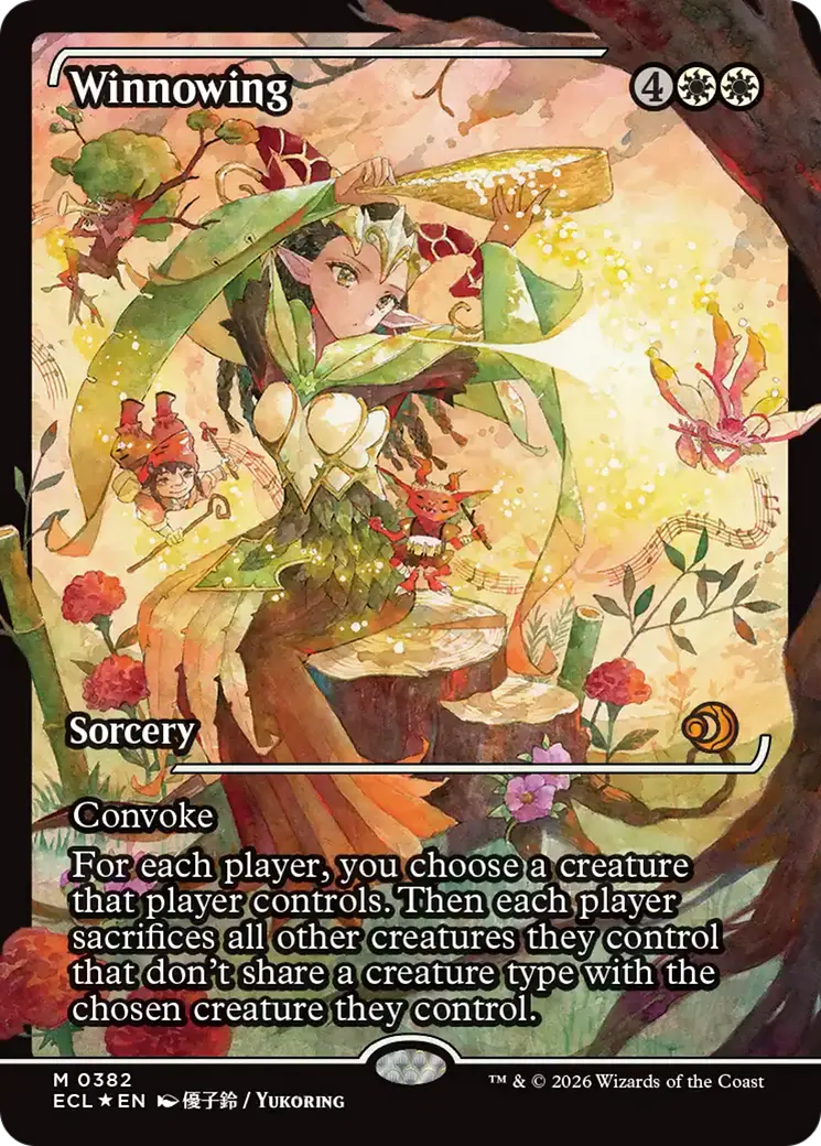 Winnowing (Showcase) [Lorwyn Eclipsed] 1