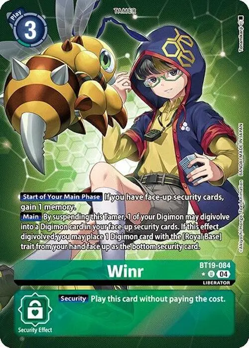 Winr [Bt19-084] (Alternate Art) [Release Special Booster Ver.2.0] 1