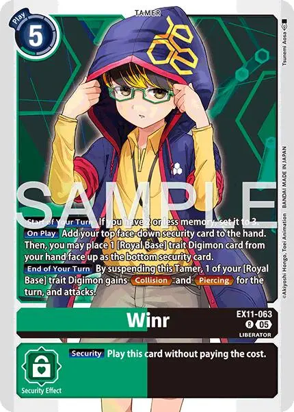 Winr [Ex11-063] [Dawn Of Liberator] 1