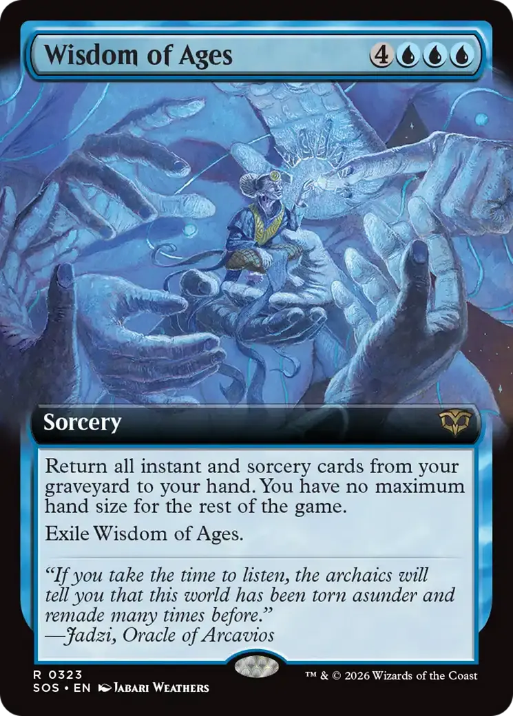 Wisdom Of Ages (Extended Art) [Secrets Of Strixhaven] 1