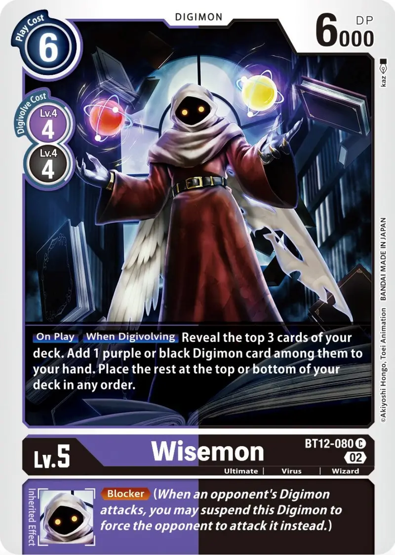 Wisemon [Bt12-080] [Across Time] 1
