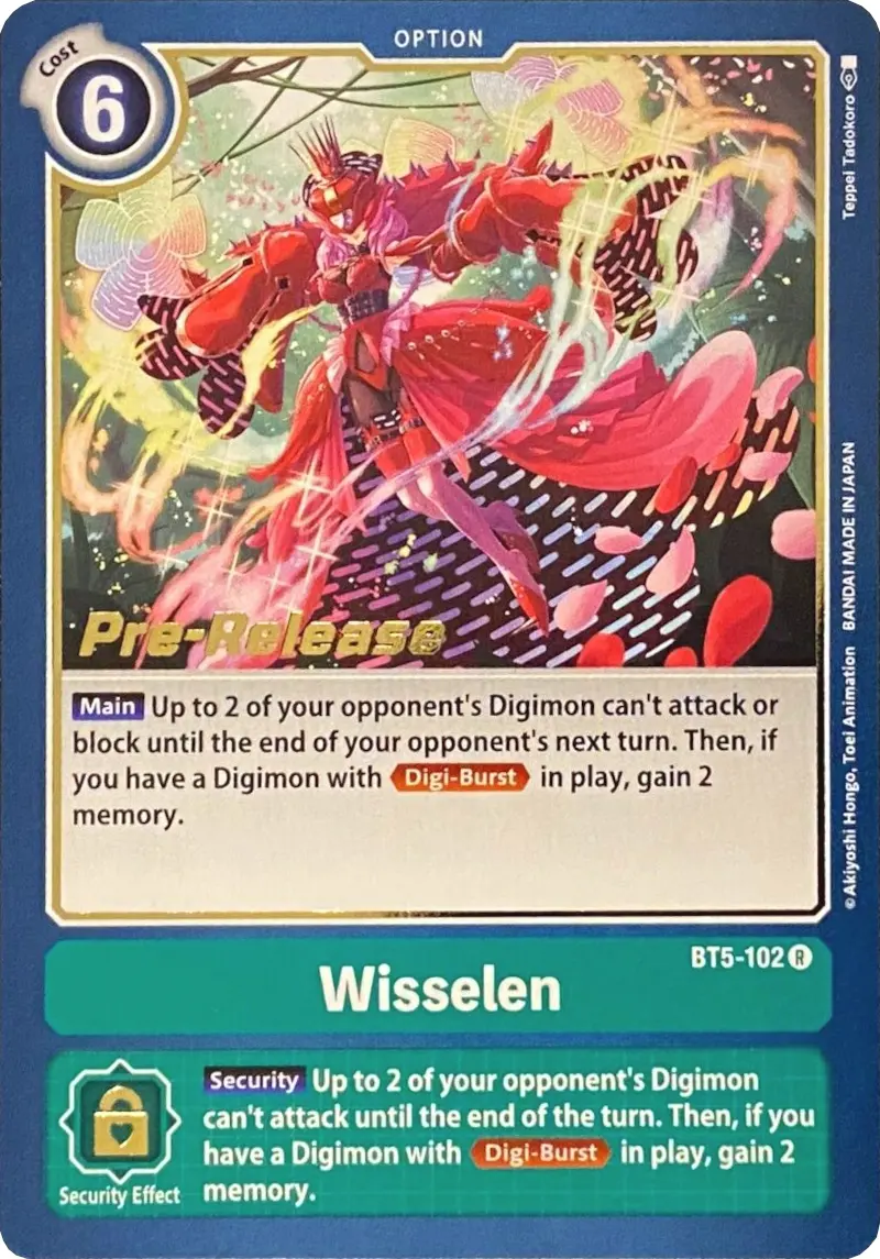 Wisselen [Bt5-102] [Battle Of Omni Pre-Release Promos] 1