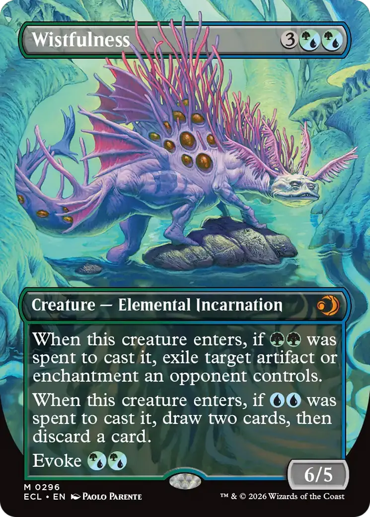 Wistfulness (Borderless) [Lorwyn Eclipsed] 1