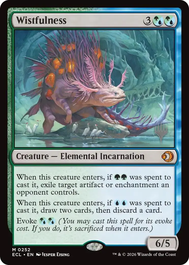Wistfulness [Lorwyn Eclipsed Promos] 1