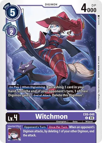 Witchmon [Ex6-048] [Infernal Ascension] 1