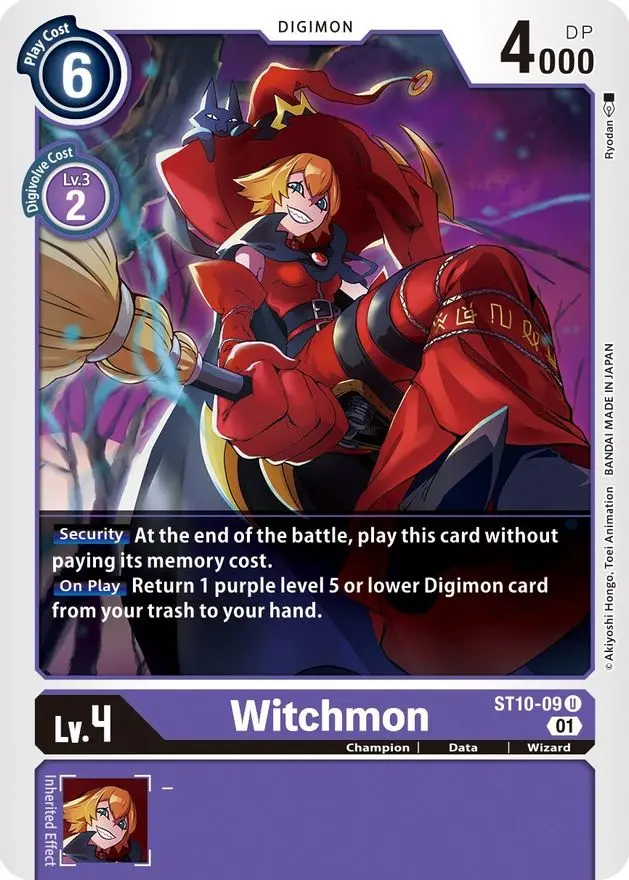 Witchmon [St10-09] [Starter Deck: Parallel World Tactician] 1