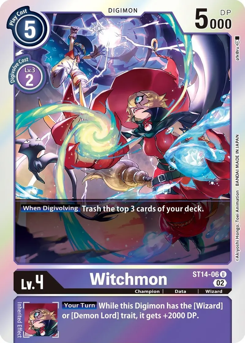 Witchmon [St14-06] [Starter Deck: Beelzemon Advanced Deck Set] 1