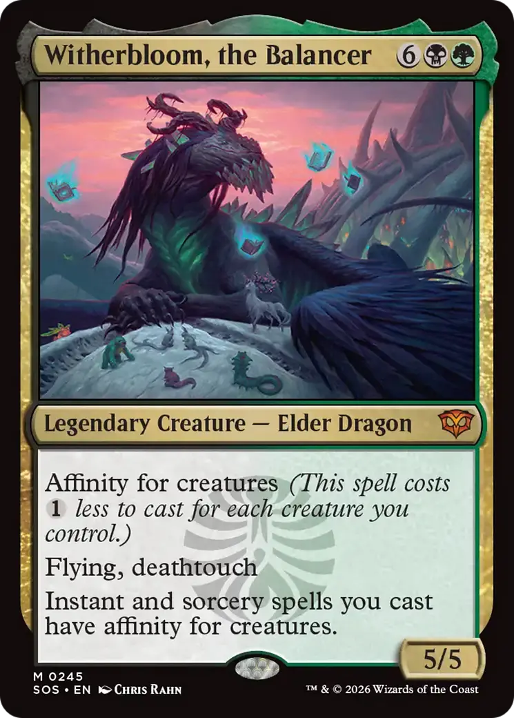 Witherbloom, The Balancer [Secrets Of Strixhaven] 1