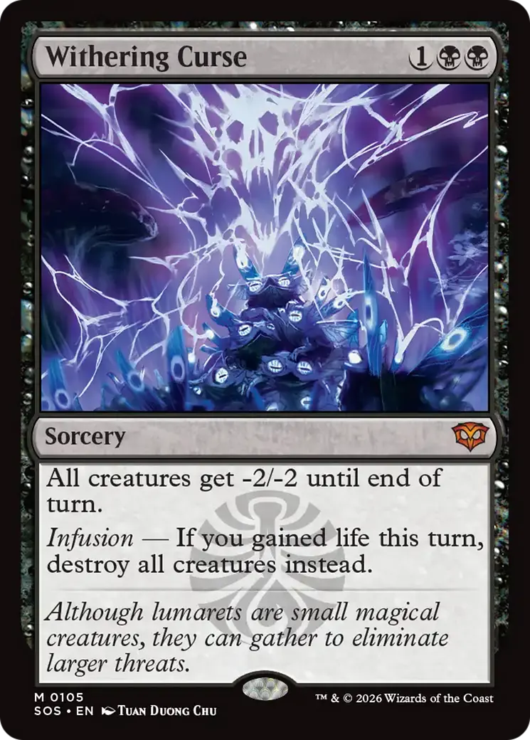 Withering Curse [Secrets Of Strixhaven] 1