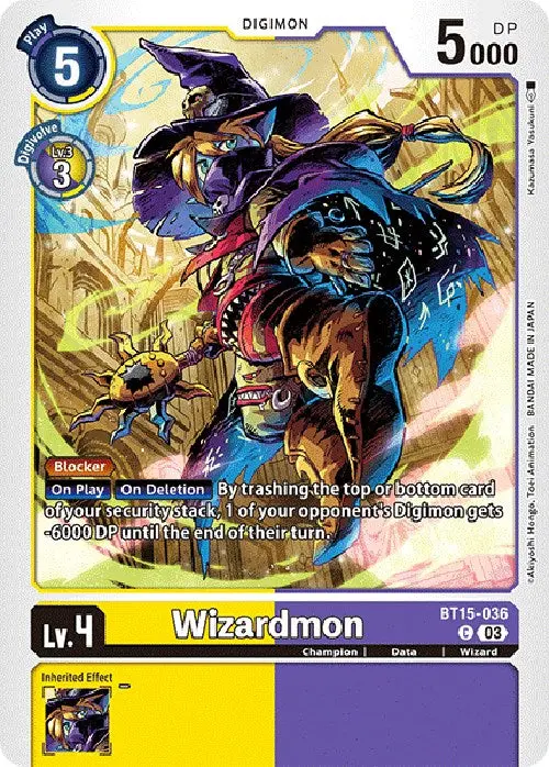 Wizardmon [Bt15-036] [Exceed Apocalypse] 1