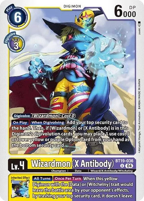 Wizardmon [Bt19-036] (X Antibody) [Release Special Booster Ver.2.0] 1