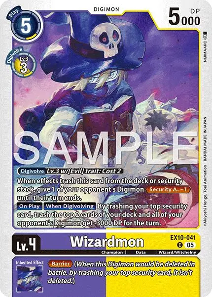 Wizardmon [Ex10-041] [Sinister Order] 1