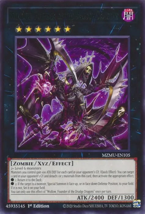 Wollow, Founder Of The Drudge Dragons [Mzmu-En105] Rare 1