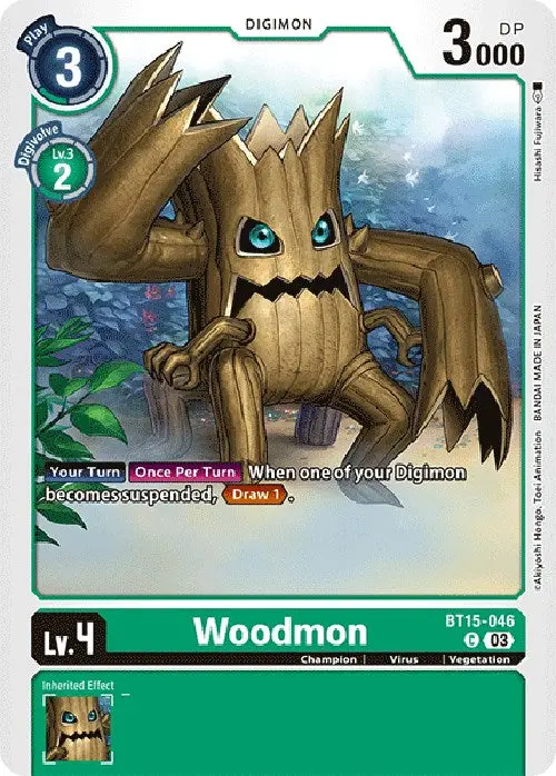 Woodmon [Bt15-046] [Exceed Apocalypse] 1