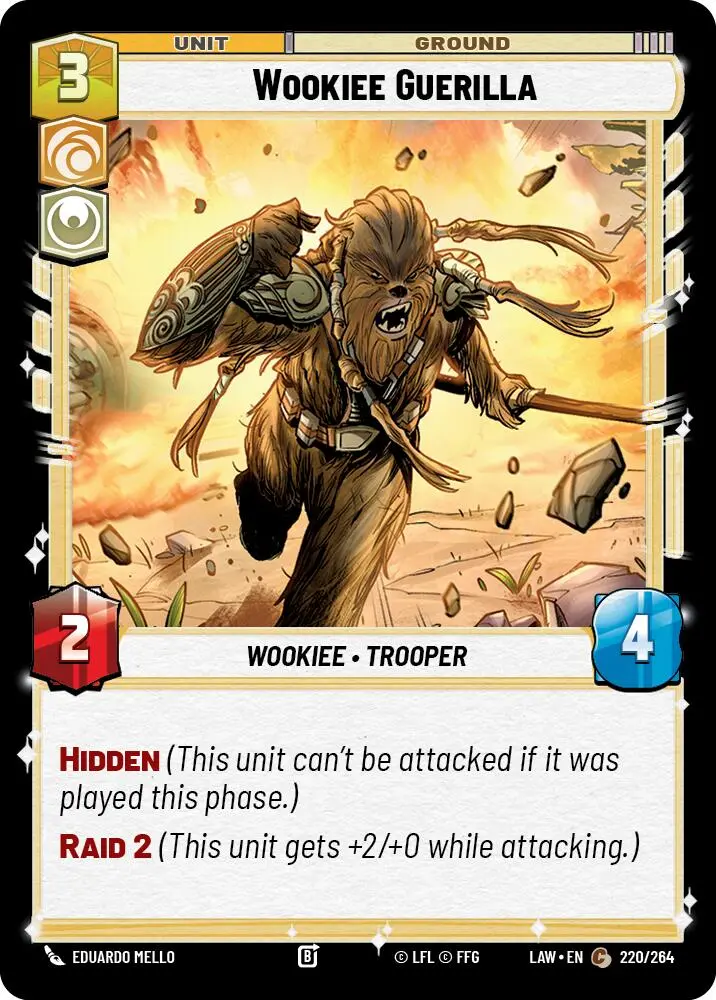 Wookiee Guerilla (220/264) (220/264) [A Lawless Time] 1