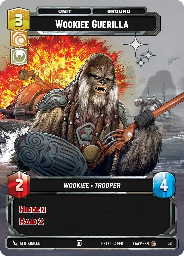 Wookiee Guerilla (38) (Foil) (38) [A Lawless Time: Weekly Play] 1