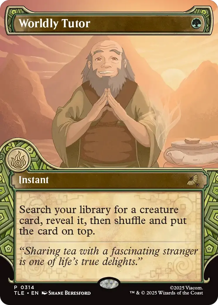 Worldly Tutor (Showcase) [Avatar: The Last Airbender: Eternal-Legal] 1