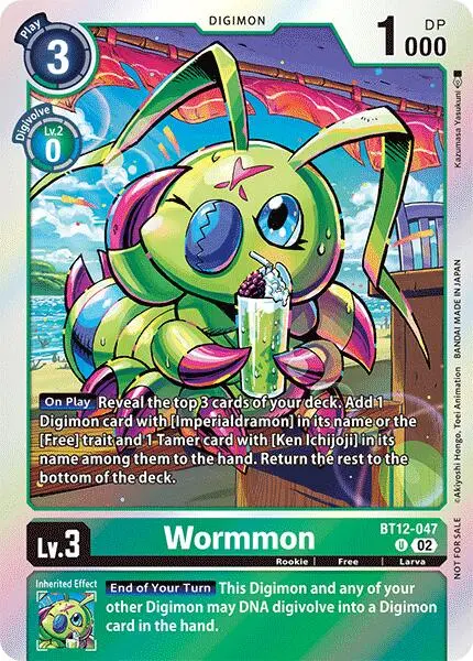 Wormmon [Bt12-047] - Bt12-047 (Gen Con 2024) [Across Time] 1