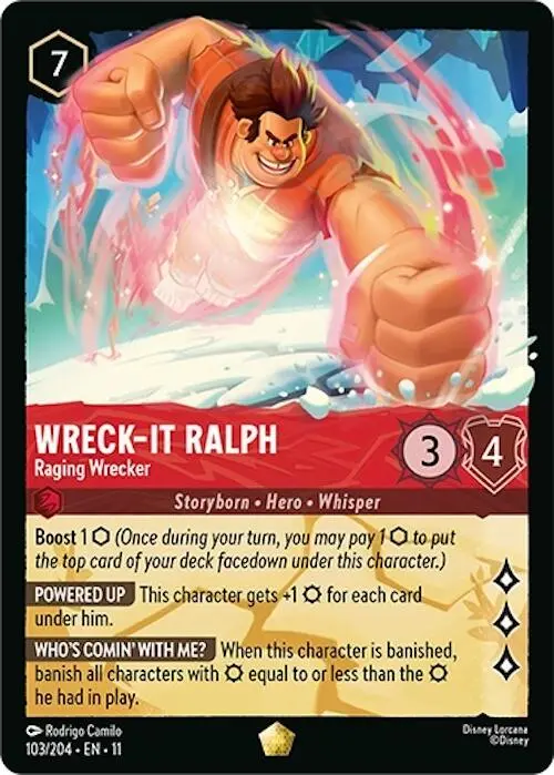 Wreck-It Ralph - Raging Wrecker (103/204) [Winterspell] 1