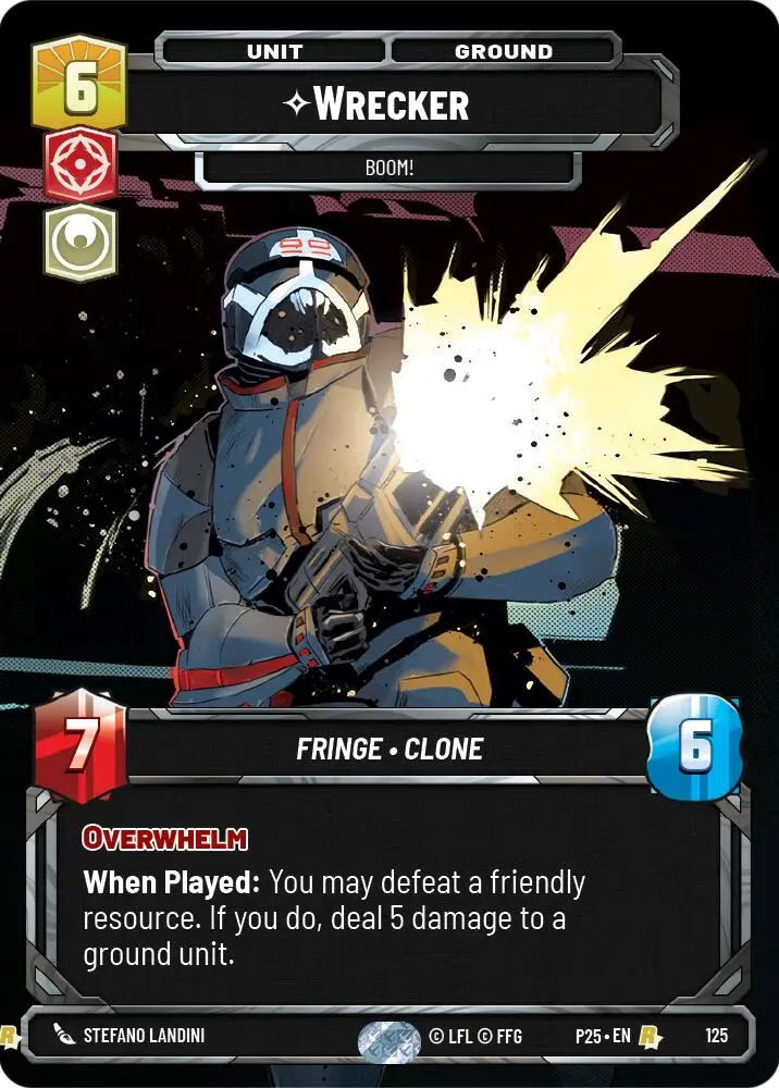 Wrecker - Boom! (125) (125) [Sector And Regional Promos: Season 1] 1