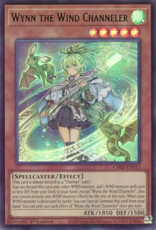 Wynn The Wind Channeler [Ch02-En011] Ultra Rare 1