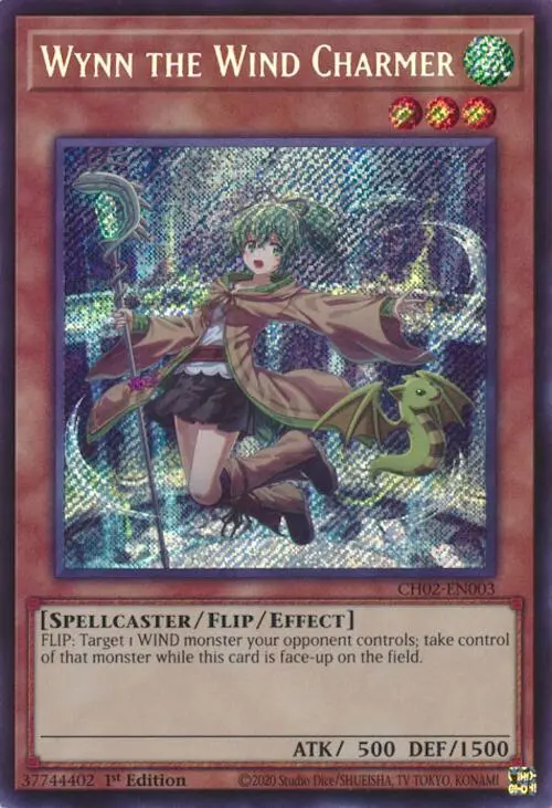 Wynn The Wind Charmer [Ch02-En003] Secret Rare 1