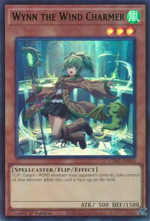 Wynn The Wind Charmer (Ultra Rare) [Ch02-En003] Ultra Rare 1