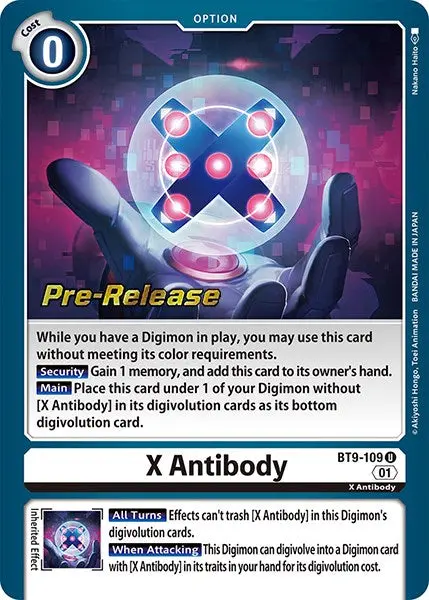 X Antibody [Bt9-109] [X Record Pre-Release Promos] 1