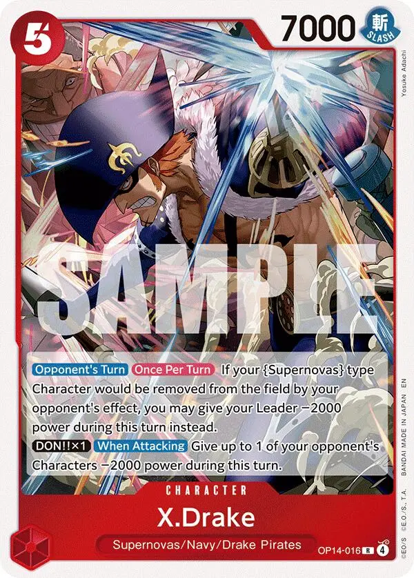 X.Drake [The Azure Sea's Seven] 1