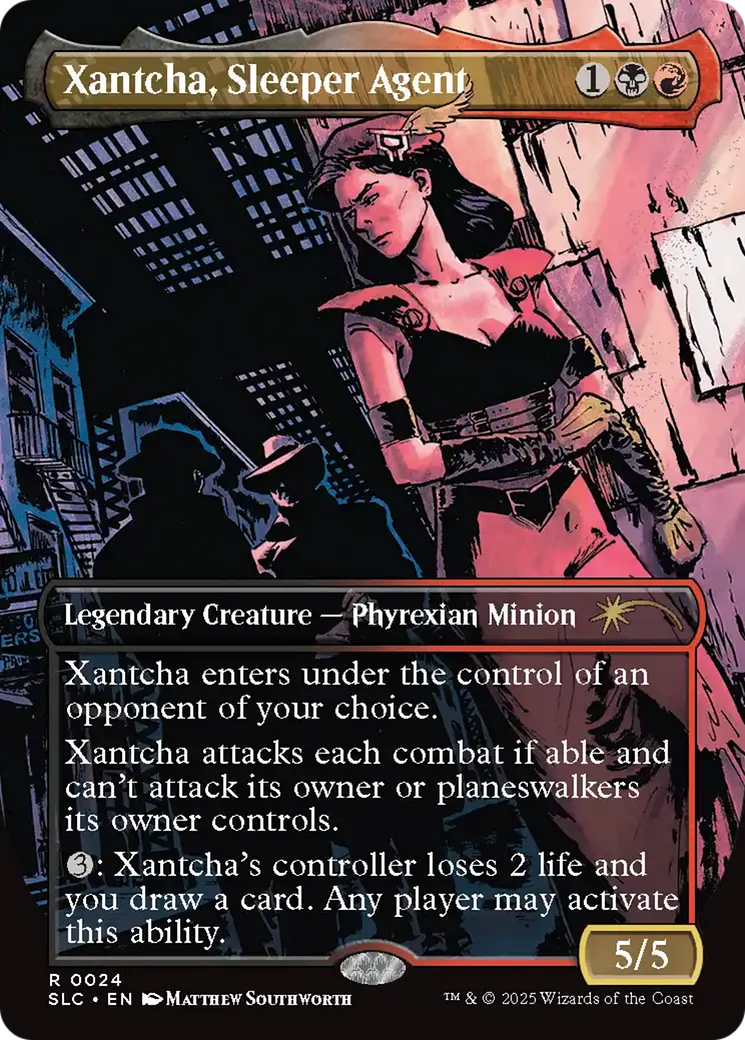 Xantcha, Sleeper Agent [Secret Lair Countdown Kit] 1