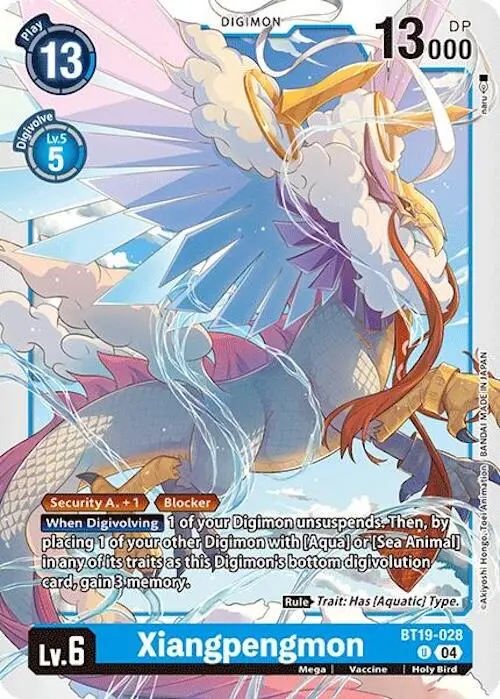 Xiangpengmon [Bt19-028] [Release Special Booster Ver.2.0] 1
