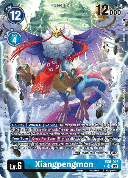 Xiangpengmon [Ex6-015] (Alternate Art) [Infernal Ascension] 1