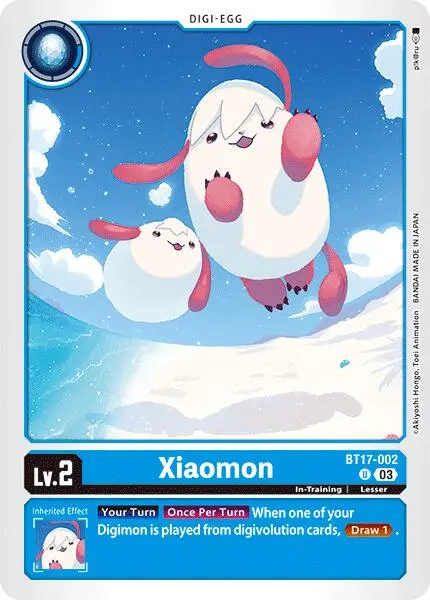 Xiaomon [Bt17-002] [Secret Crisis] 1